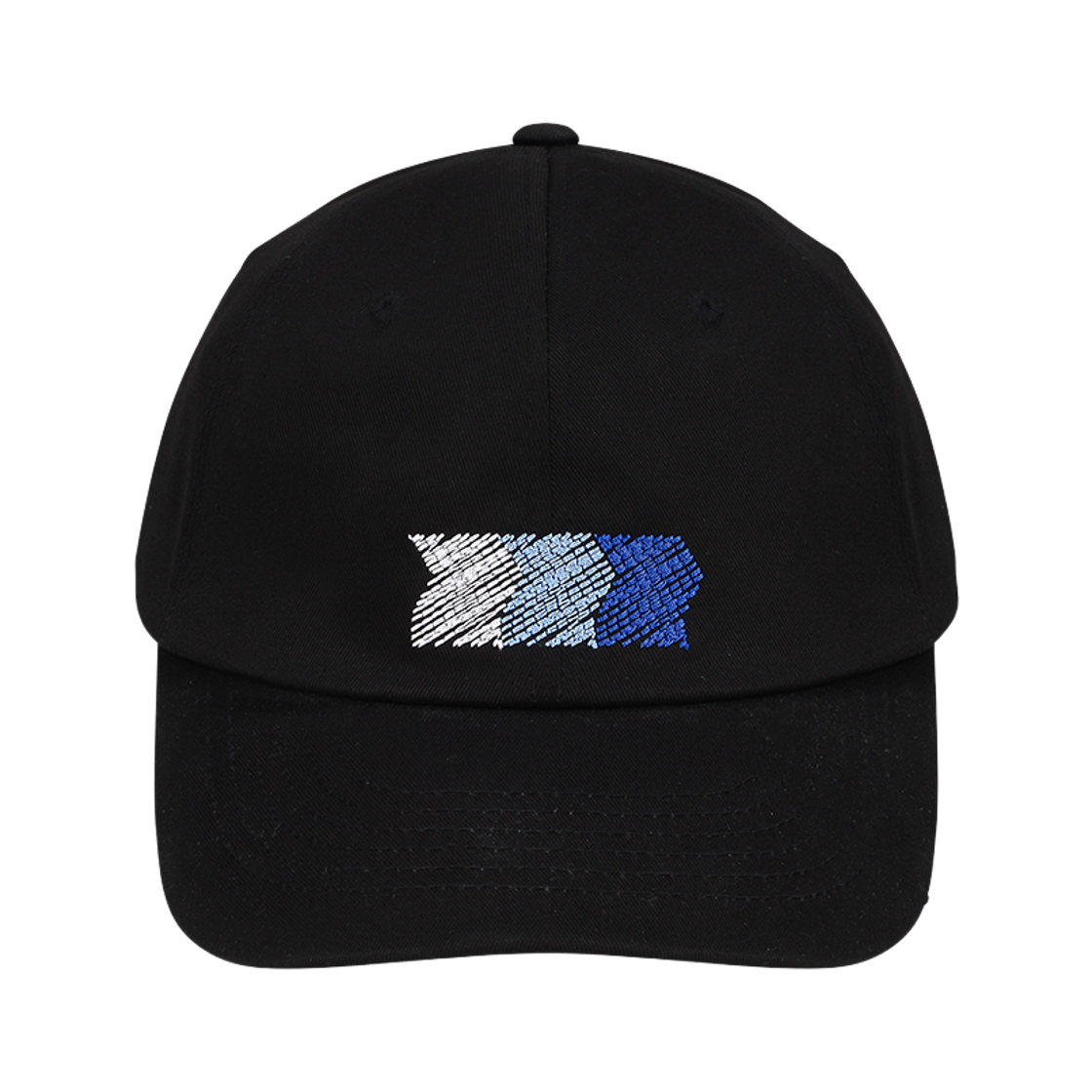 GWBFCA05999 WILLBE PLAY Gradation Ball Cap Black