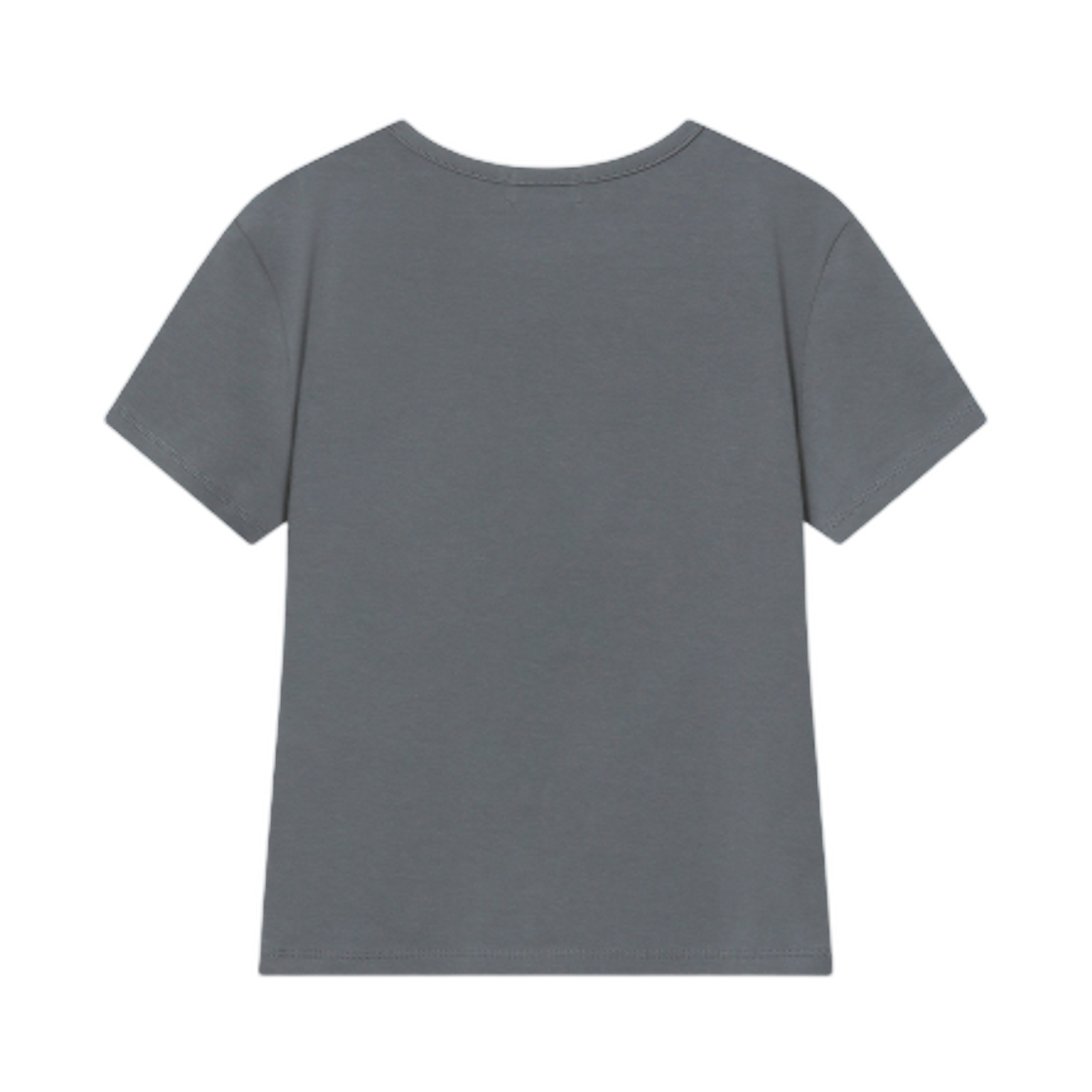 (W) 미세키서울 미드나잇 스타 피티드 숏슬리브 차콜((W) Miseki Seoul Midnight Stars Fitted Short Sleeve Charcoal) - 2