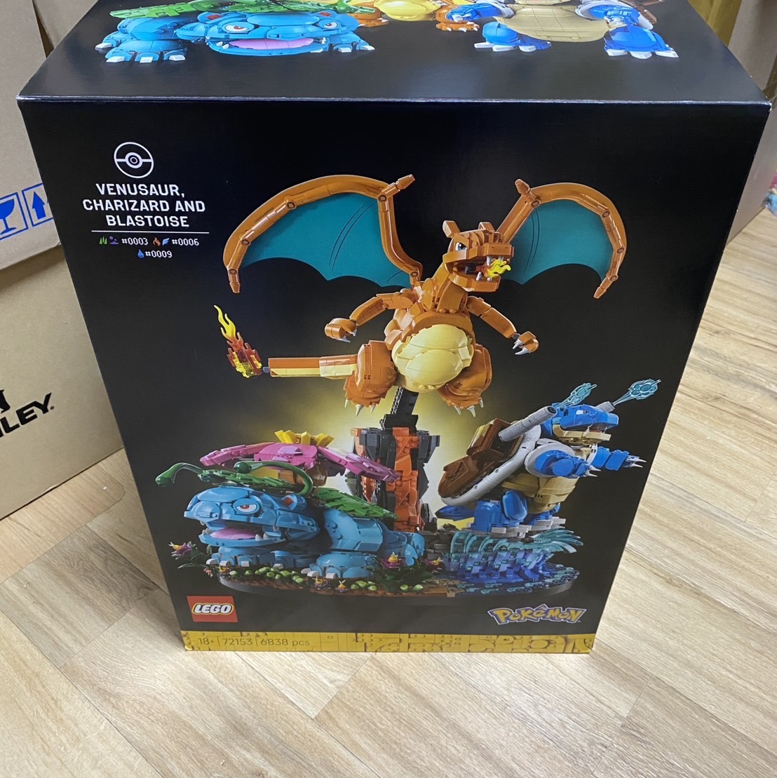 Lego Pokemon Venusaur, Charizard and Blastoise 착용 스타일