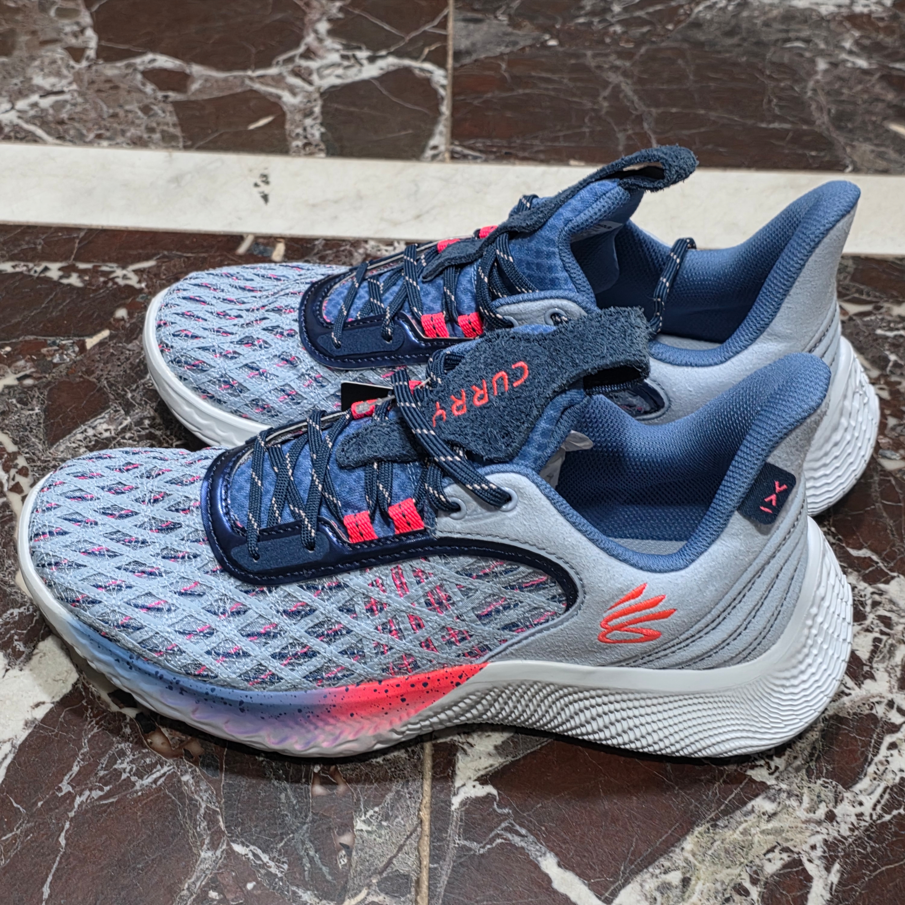 Under Armour Curry Flow 9 Blue 착용 스타일