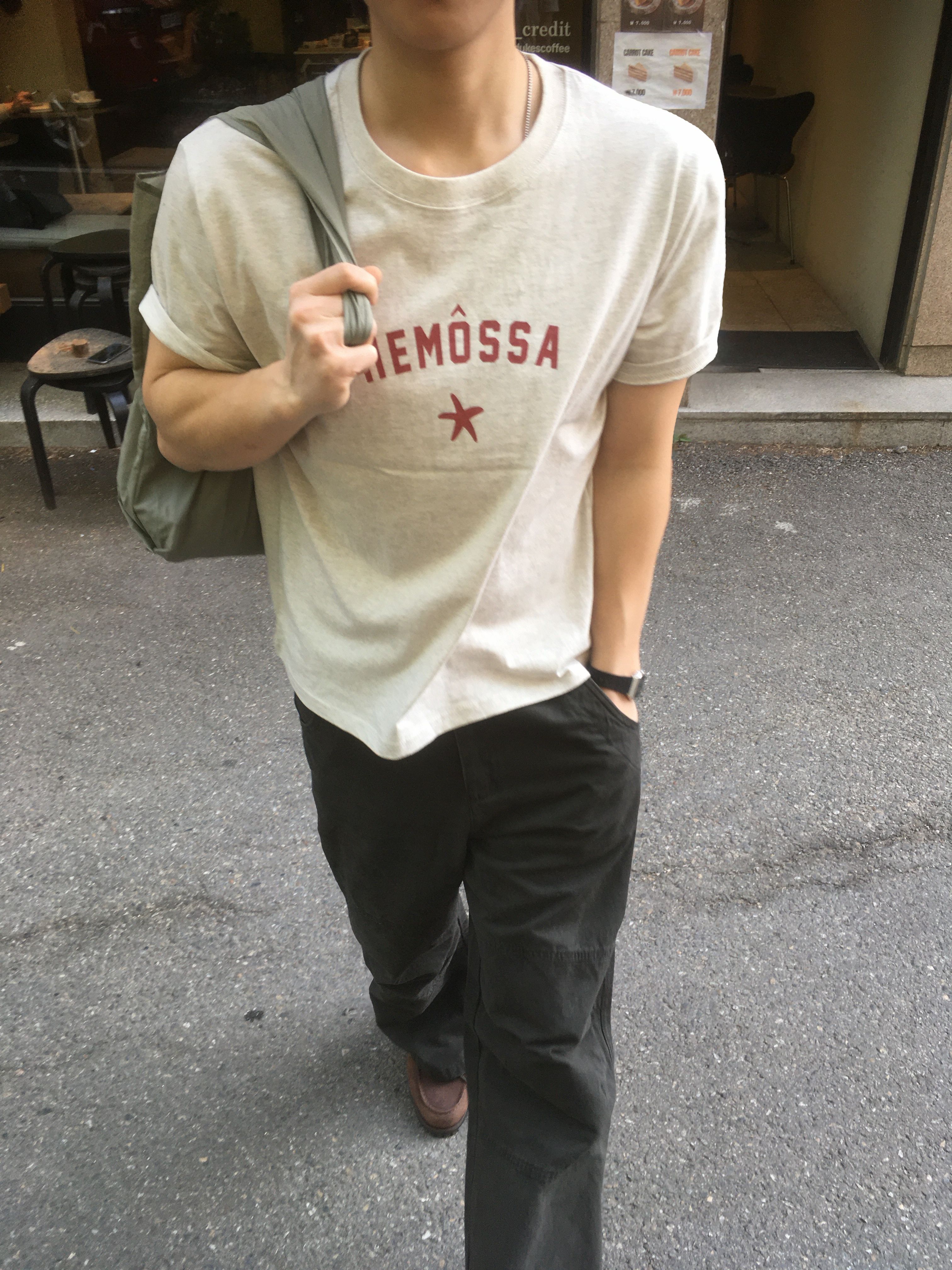 Timberland x Thisisneverthat 3-Eye Authentic Boat Shoes Brown - Wide, Casio F-91WM-7 착용 스타일 - 4