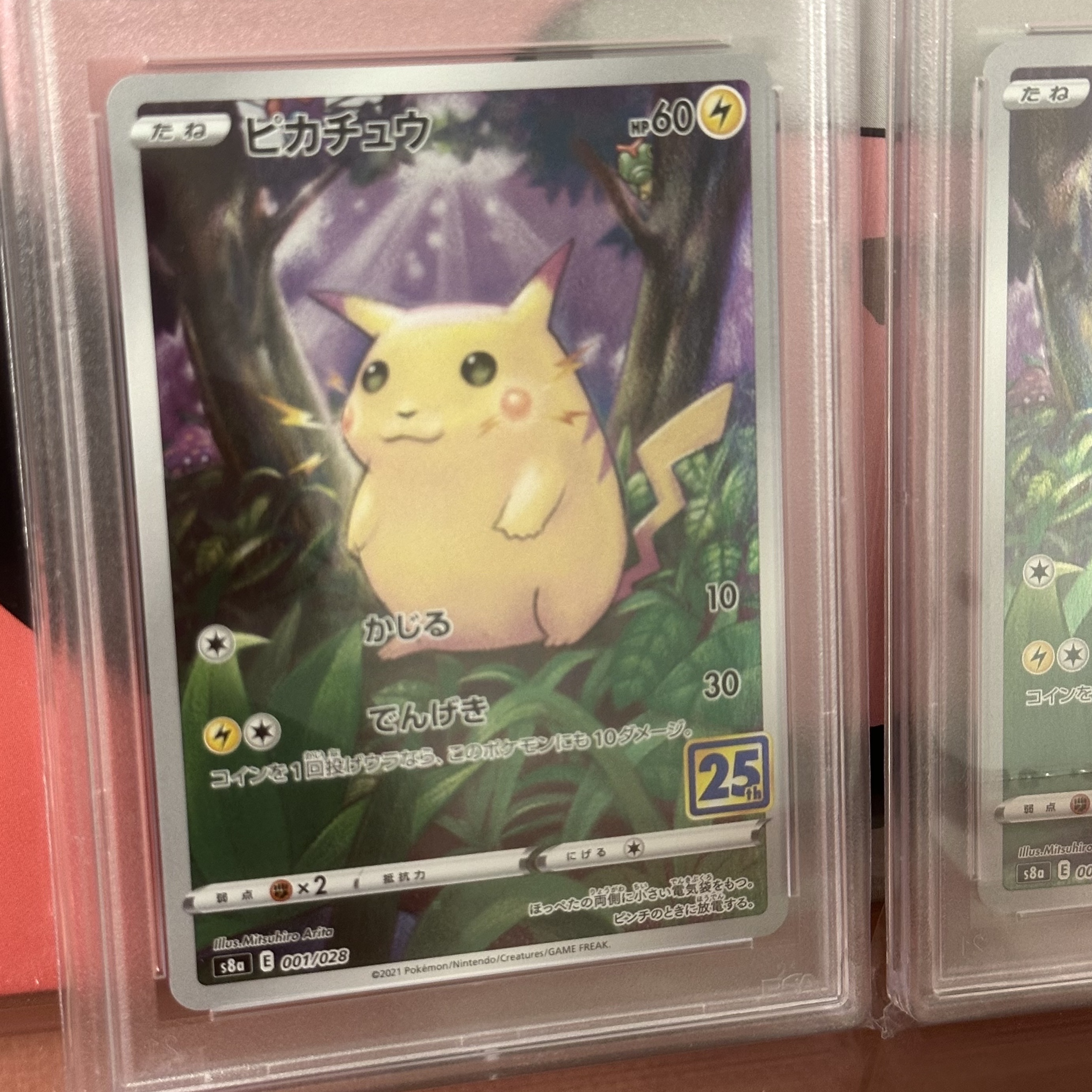 Pokemon TCG Pikachu 25Th Anniversary Collection (Japanese Ver.) 착용 스타일 - 2