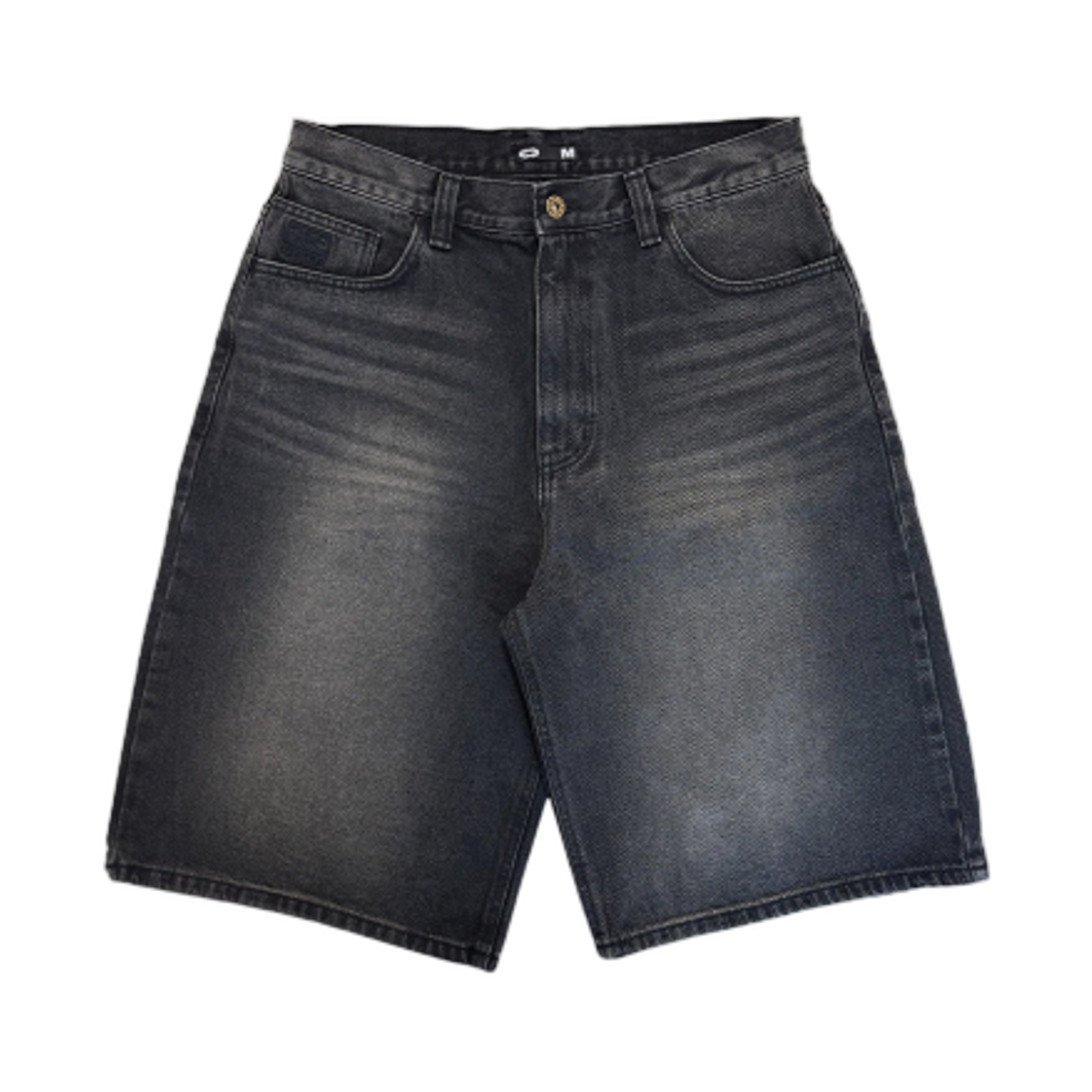 이알티알 에센셜 버뮤다 데님 쇼츠 애쉬 블랙(ERTR Essential Bermuda Denim Shorts Ash Black)