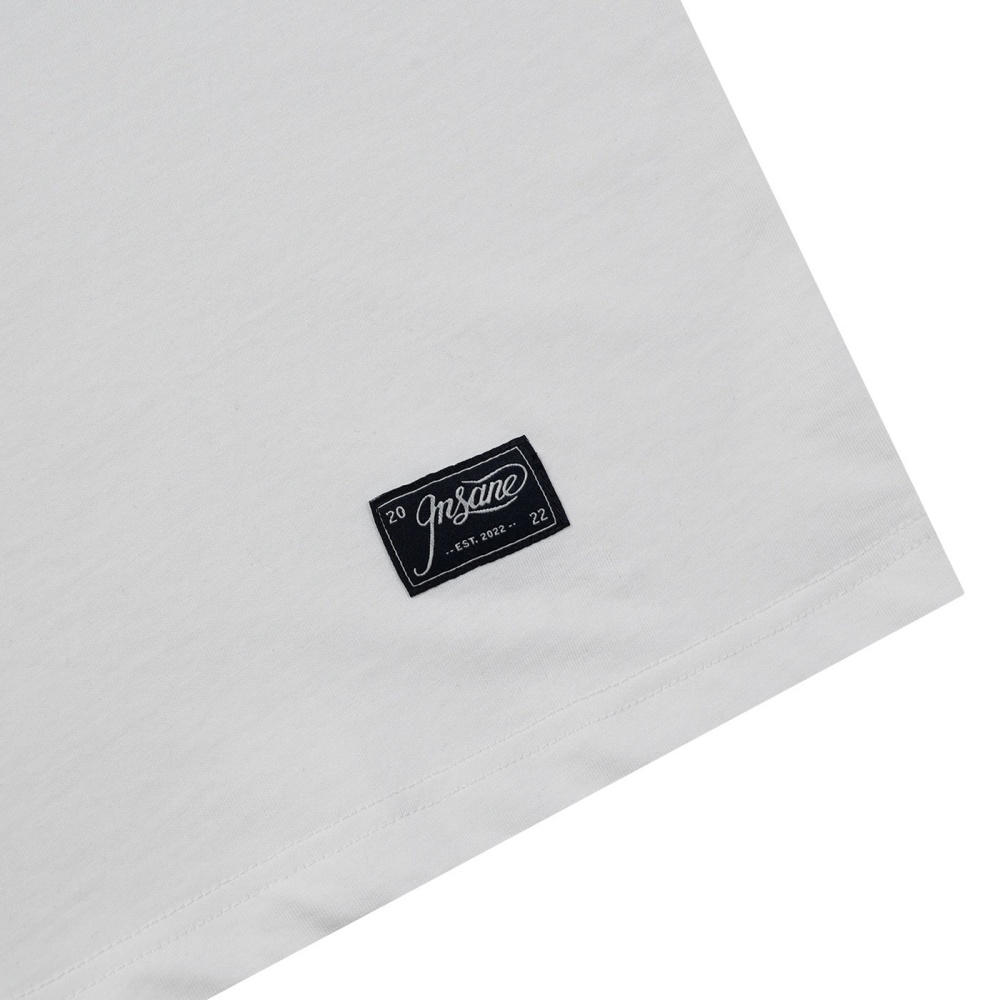인세인개러지 그래픽 브이넥 티셔츠 - 오프화이트(INSANE GARAGE Graphic V-Neck T-Shirt_Off White) - 4