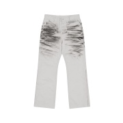 BLR Spray Washed Semi-Flare Pants Beige