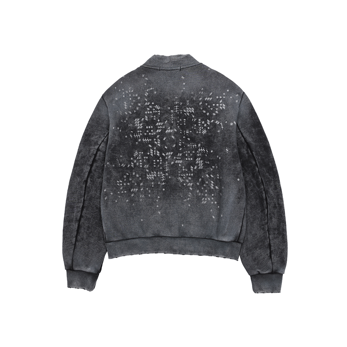 엔드릭스 헤비 페이디드 라이닝 스웻 자켓 빈티지 블랙(EDLIX Heavy Faded Linings Sweat Jacket Vintage Black) - 2