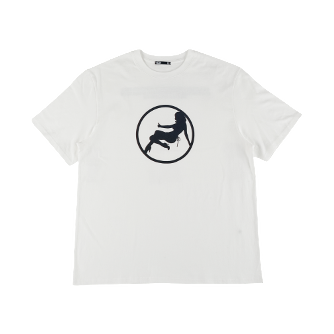 (W) 이알티알 서클 티셔츠 화이트((W) ERTR Circle T-Shirt White)