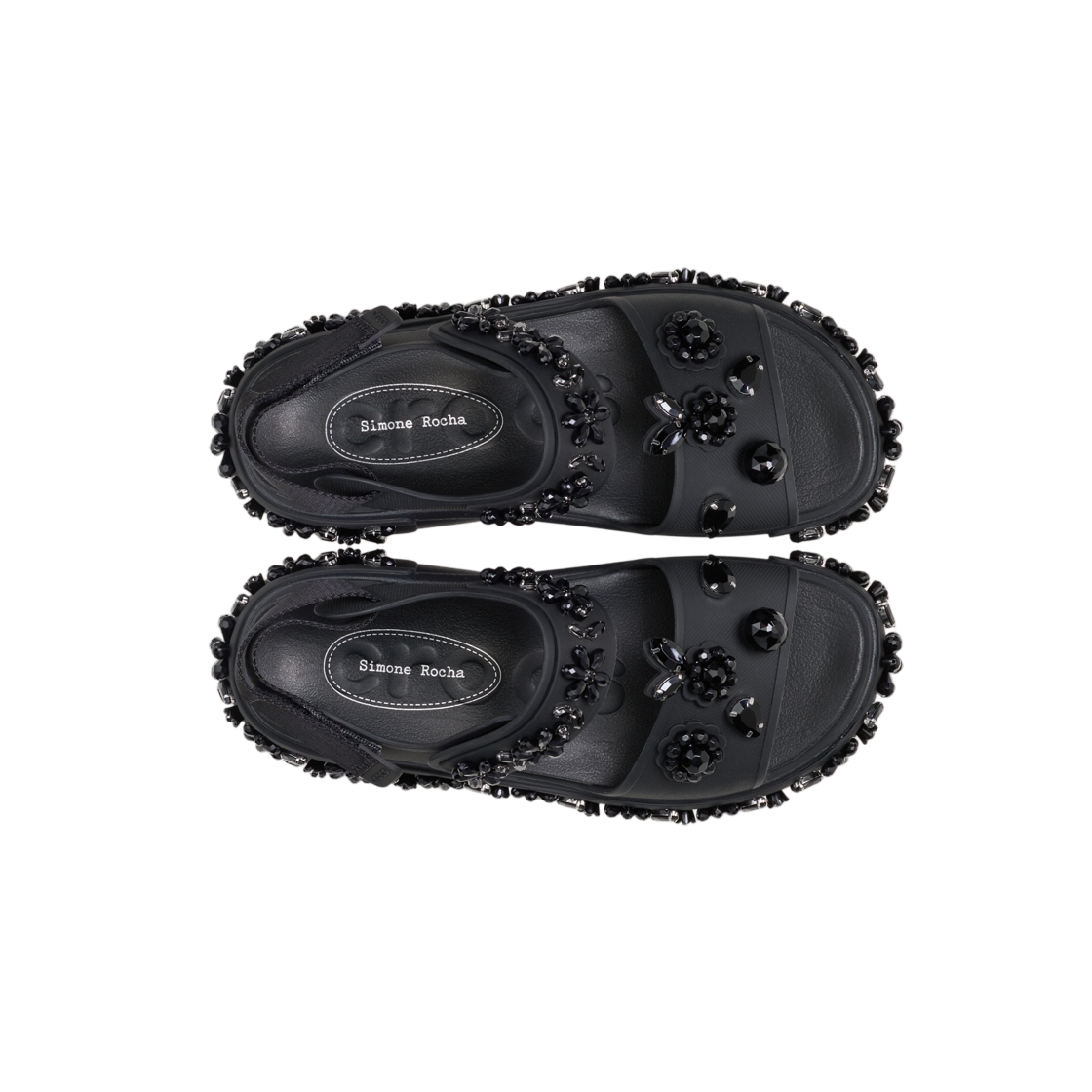 (W) 크록스 x 시몬 로샤 소호 샌들 블랙((W) Crocs x Simone Rocha Soho Sandal Black) - 2