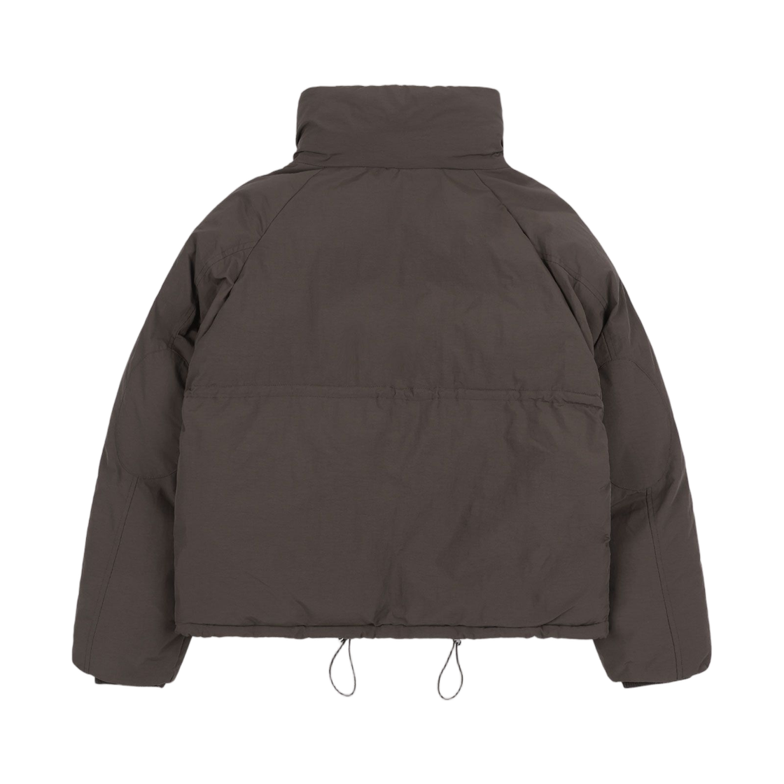 (W) 팬시 클럽 하이넥 스트링 포켓 퍼퍼 브라운((W) Fancy Club High Neck String Pocket Puffer Brown) - 2