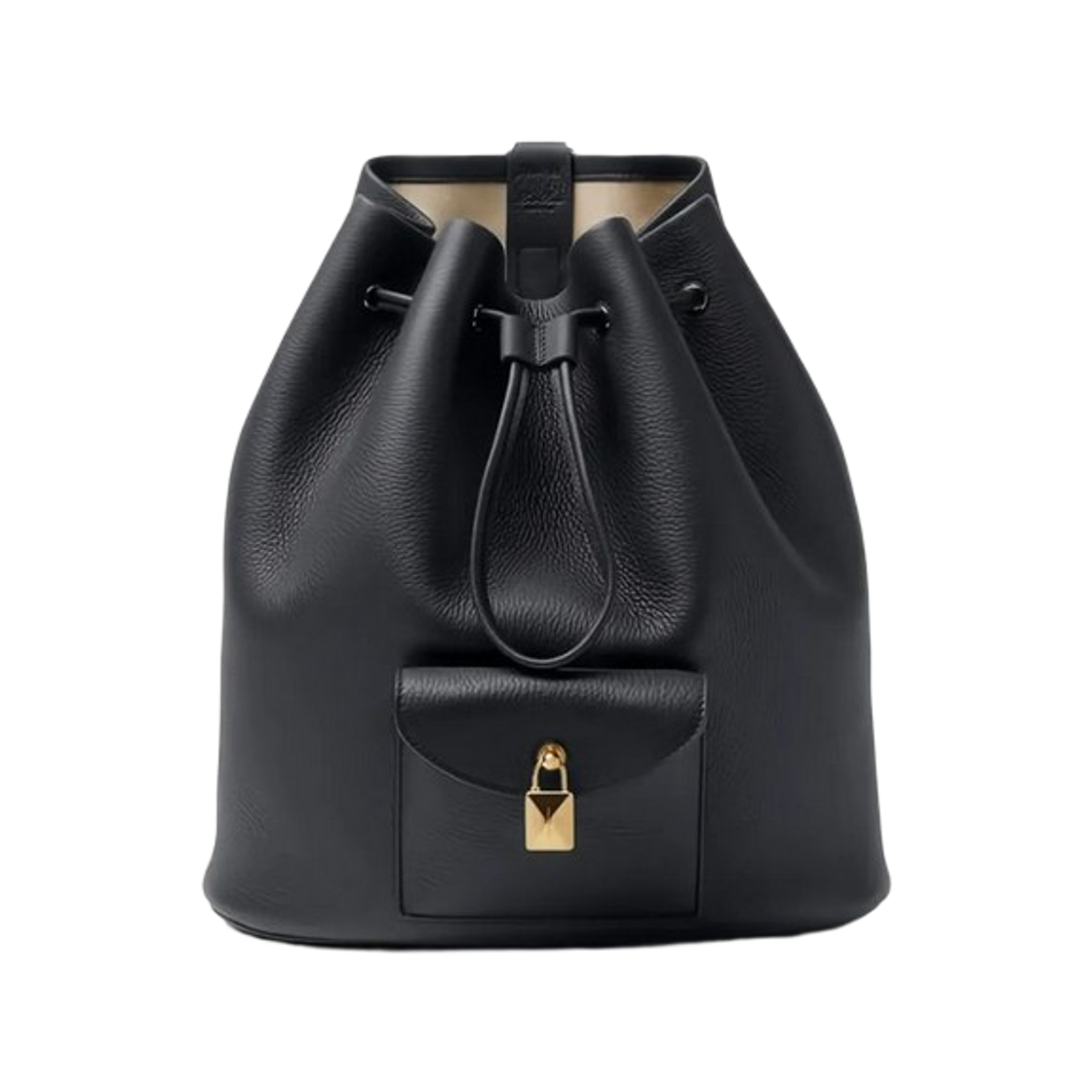 로로 피아나 엑스트라 드로스트링 L27 백팩 블루 네이비 선 골드(Loro Piana Extra Drawstring L27 Backpack Blue Navy Sun Gold) - 1
