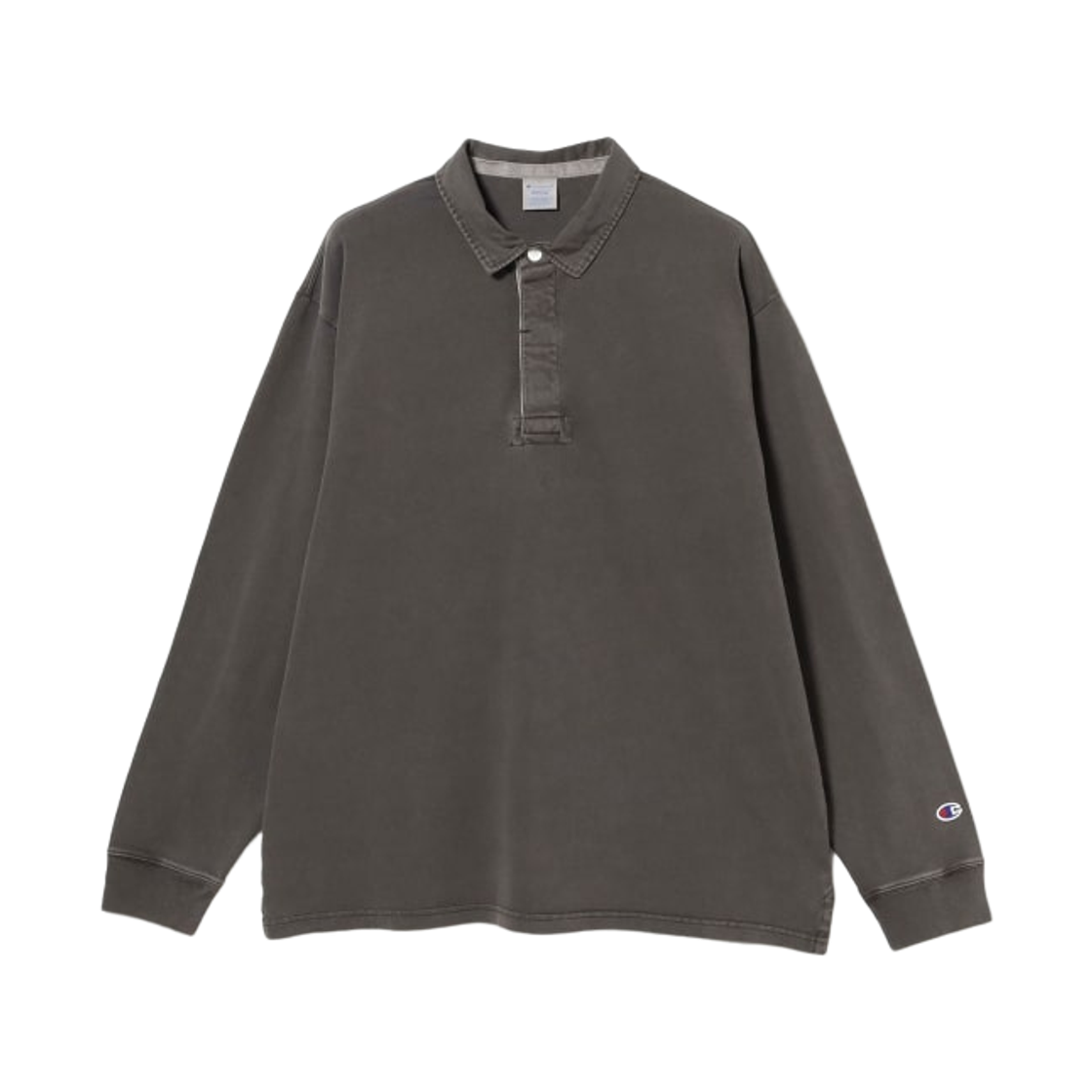 챔피온 x 빔즈 러거 셔츠 블랙(Champion x Beams Rugger Shirt Black)