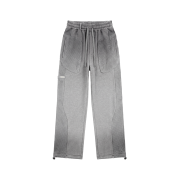 BLR Waffle Mix Washed Sweat Pants Melange Grey