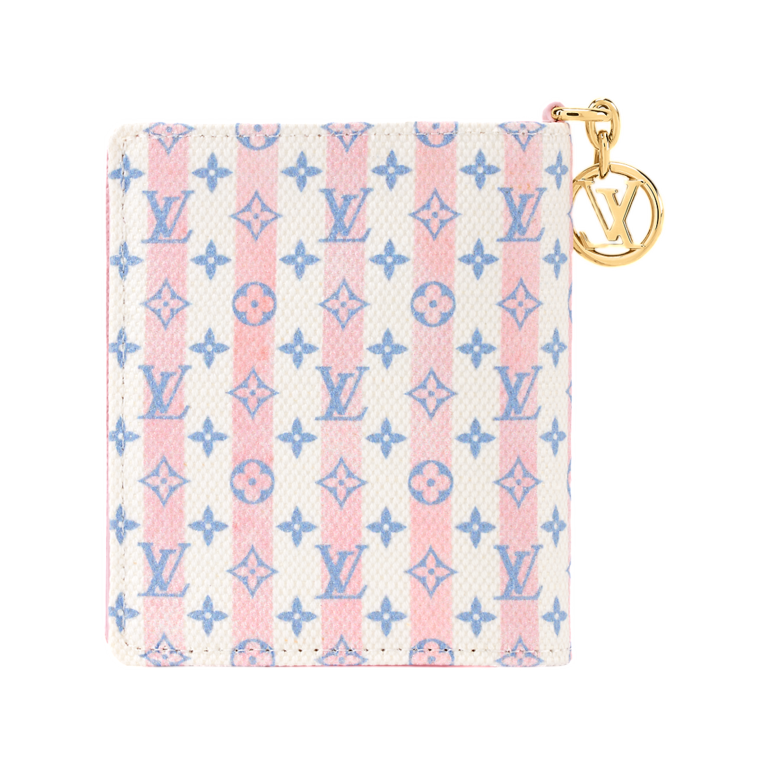 루이비통 LV 참 포켓 월렛 LV 스탬프 블루(Louis Vuitton LV Charm Pocket Wallet LV Stamp Blue) - 3