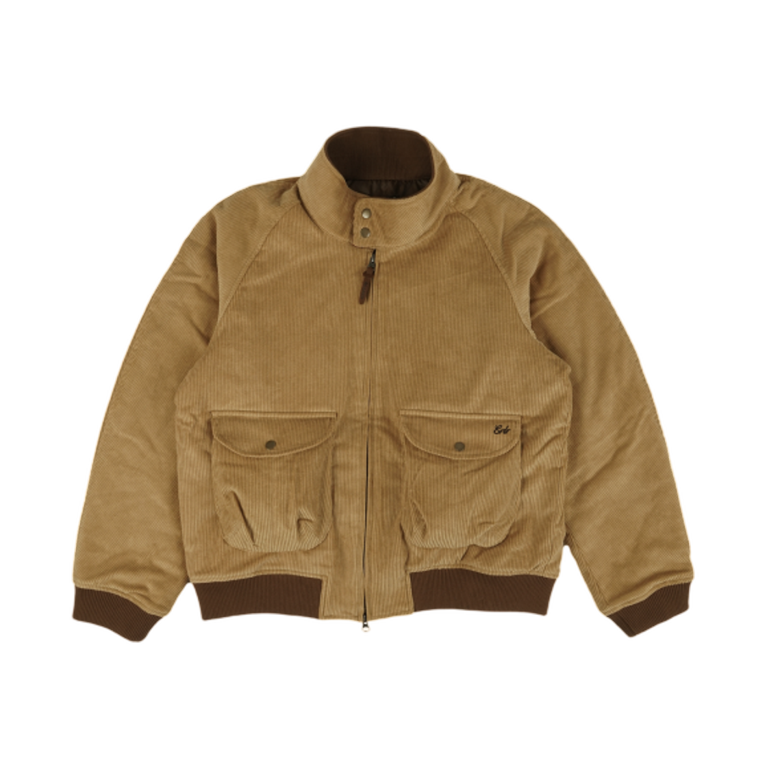 이알티알 프론티어 코듀로이 해링턴 자켓 베이지(ERTR Frontier Corduroy Harrington Jacket Beige)