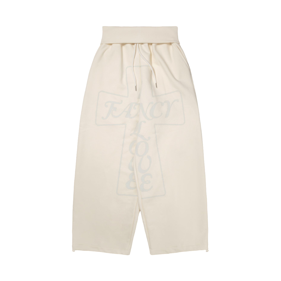 (W) 팬시 클럽 프로스 밴드 스웨트팬츠 아이보리((W) Fancy Club Pros Band Sweatpants Ivory)