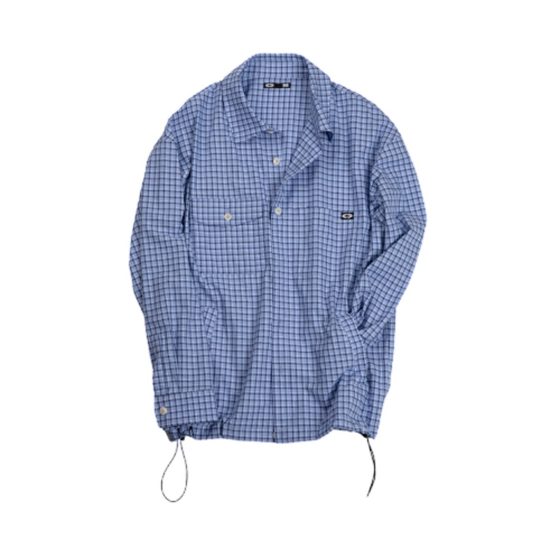 이알티알 셔츠 자켓 체크 스카이 블루(ERTR Shirt Jacket Check Sky Blue)