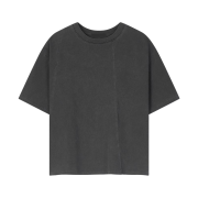 noun Washed Crop T-Shirts Charcoal