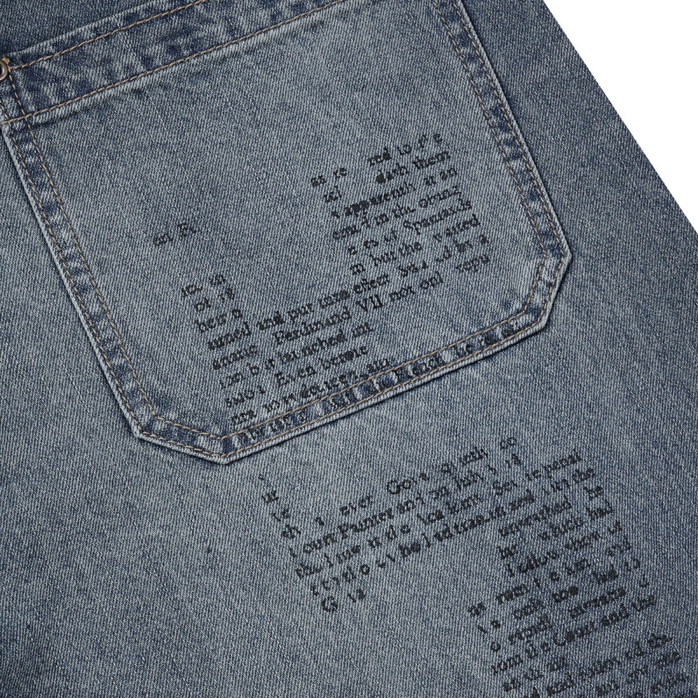인세인개러지 데님 하프 팬츠 - 인디고(INSANE GARAGE Denim Half Pants_Indigo) - 4