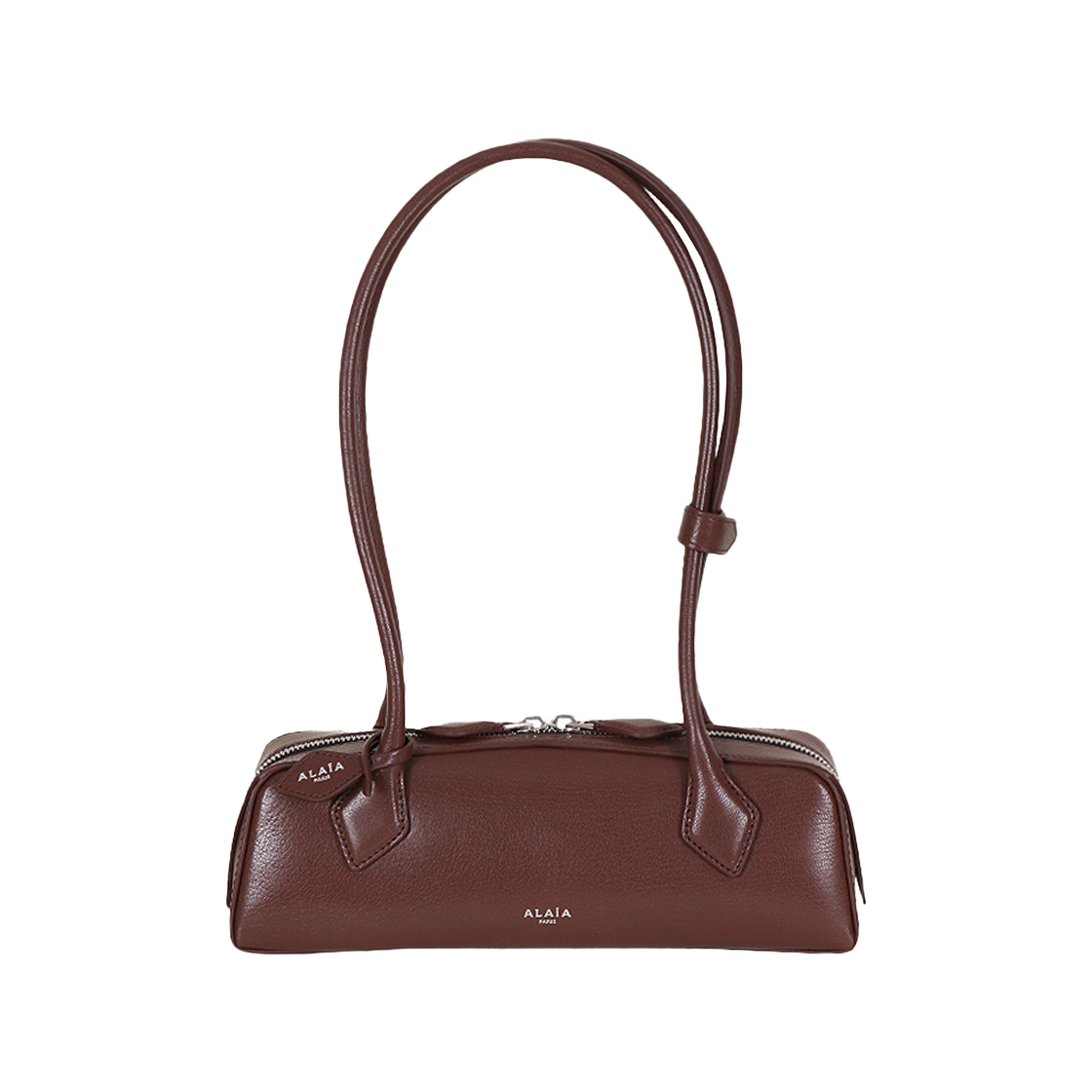 AA1S06029CA212 743 [25% 쿠폰] Alaia Le Teckel Small Bag in Goatskin Brown