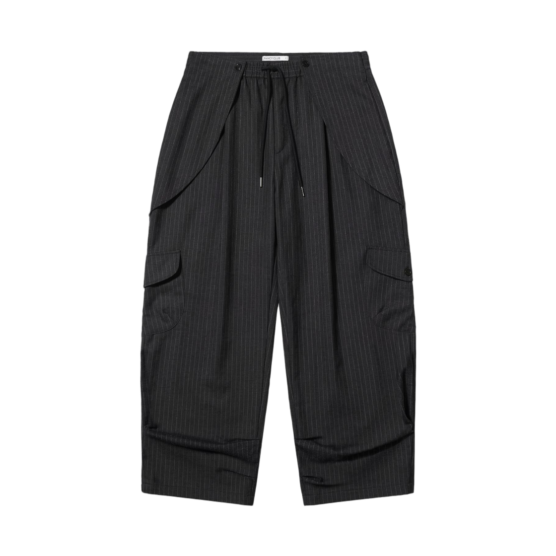 (W) 팬시 클럽 윙스 카고 슬랙스 차콜((W) Fancy Club Wings Cargo Slacks Charcoal)