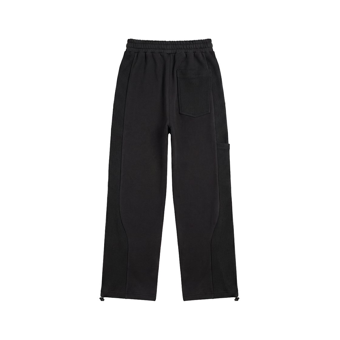 비엘알 와플 믹스 워시드 스웨트 팬츠 블랙(BLR Waffle Mix Washed Sweat Pants Black) - 2
