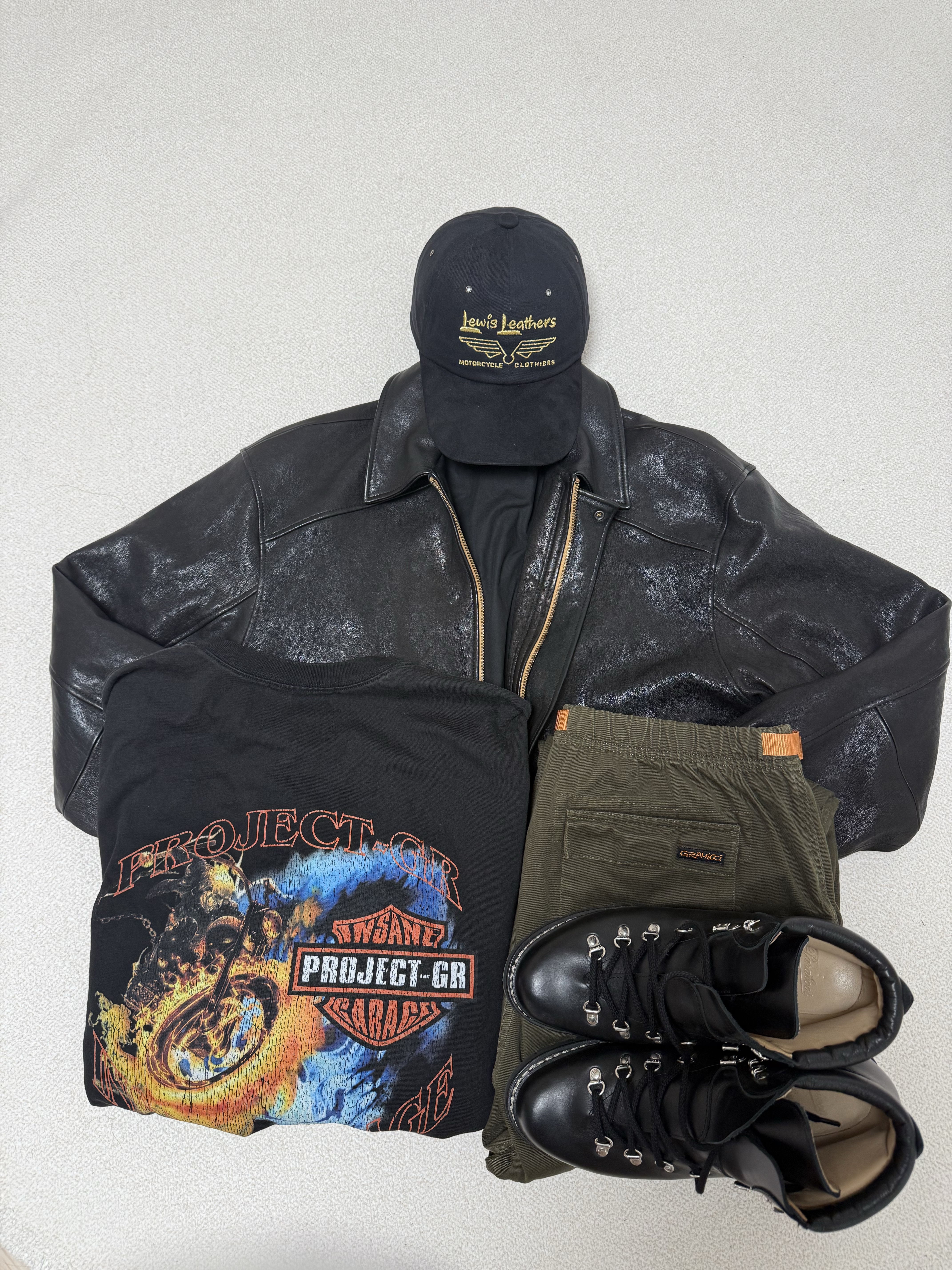 Paraboot Avoriaz Jannu Lisse Noir 착용 스타일 - 1