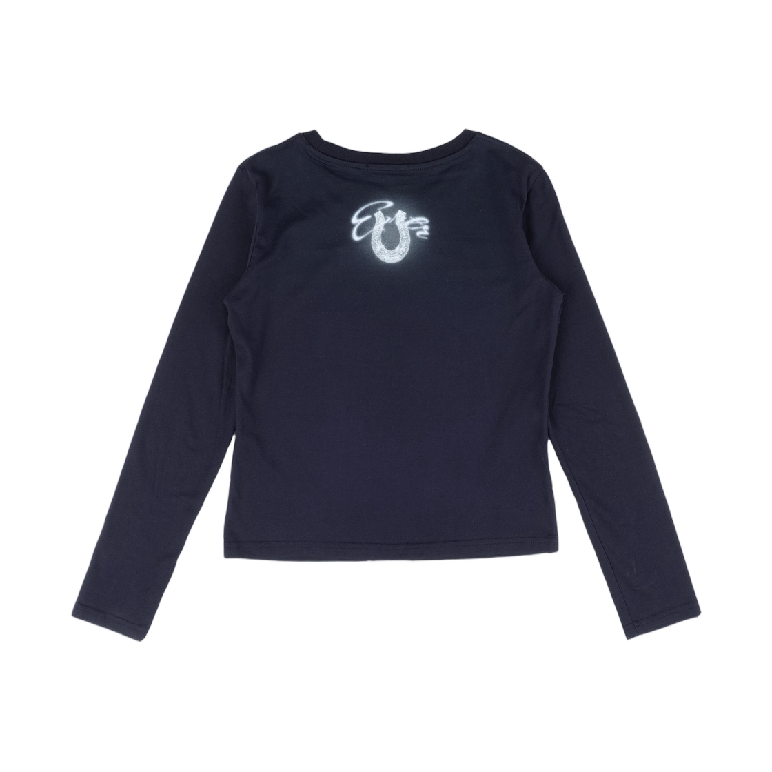 이알티알 코스믹 홀스 롱슬리브 티셔츠 스몰 핏 네이비(ERTR Cosmic Horse L/S T-Shirt Small Fit Navy) - 2