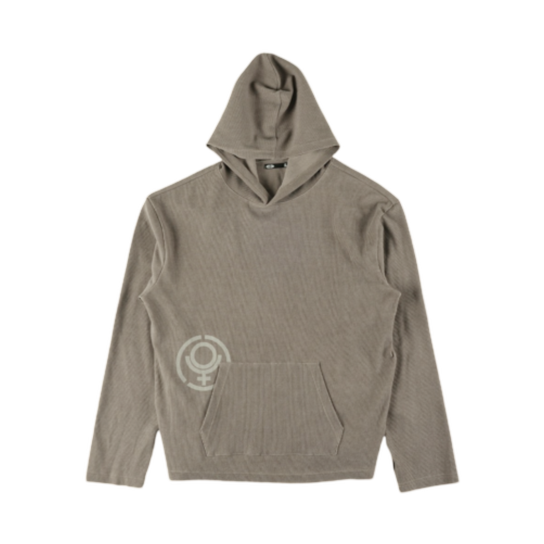 - ERTR Waffle Hoodie Beige
