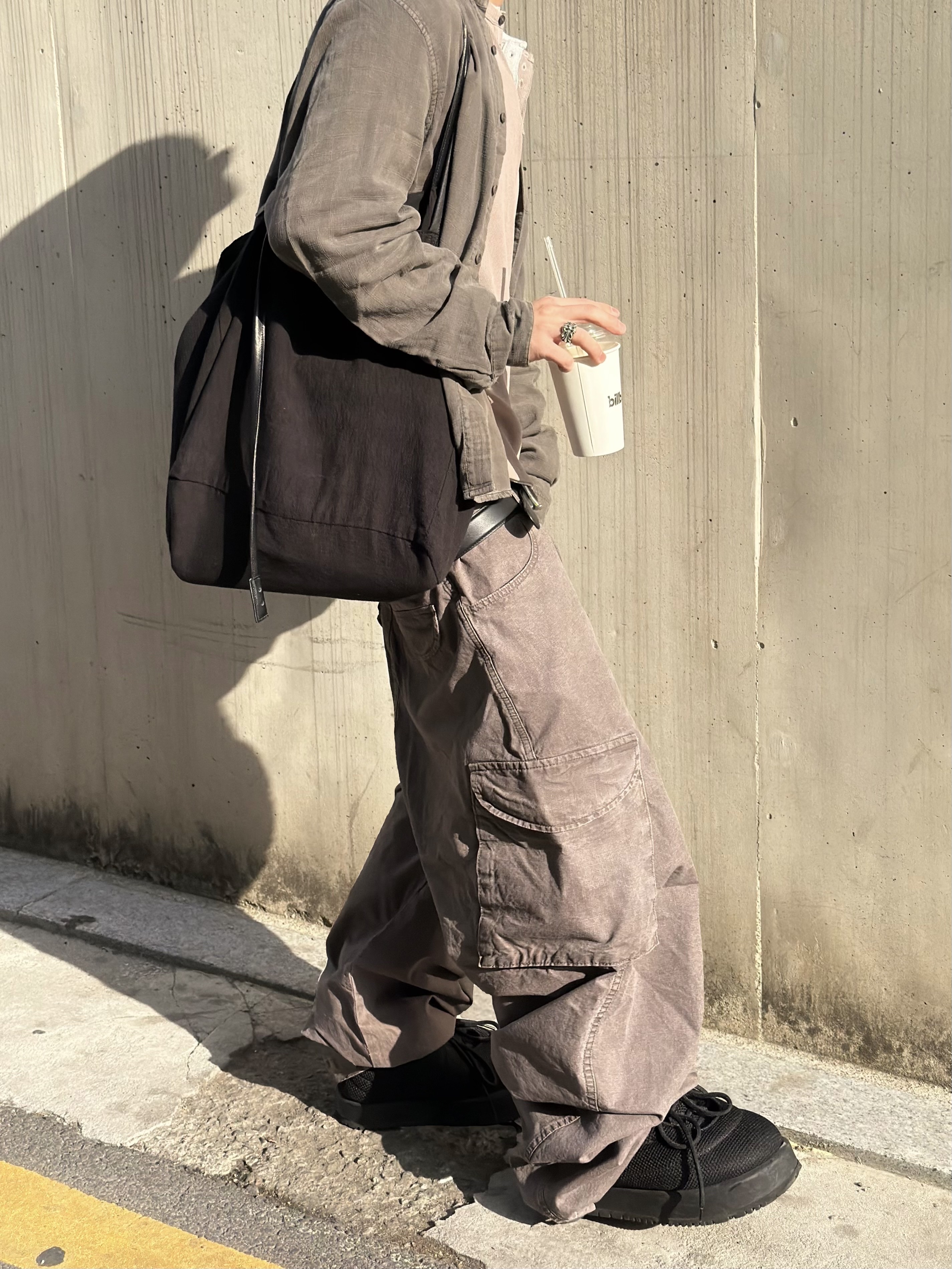 Xlim Ep.7 Synopsis 01 Bag Black, MJD Washed Ripstop Cargo Pants Sweet Potato 착용 스타일 - 6
