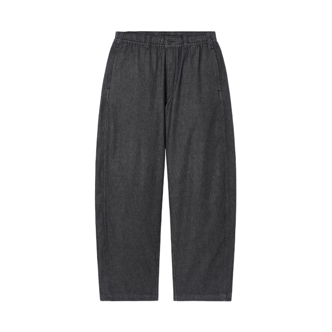 360153-08 GU Light Denim Barrel Relaxed Pants +EC Tall Dark Gray