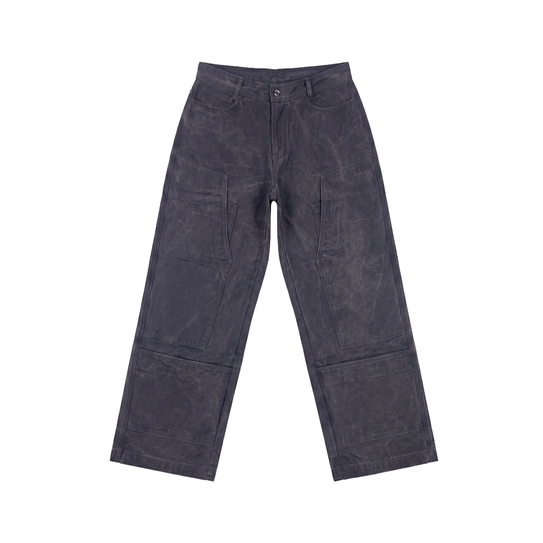 비엘알 다이드 멀티 카고 카펜터 팬츠 다크 그레이(BLR Dyed Multi Cargo Carpenter Pants Dark Grey)
