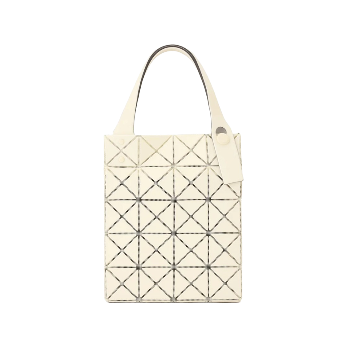 BB66-AG511-02 Bao Bao Issey Miyake Prism Plus Tote Bag Ivory