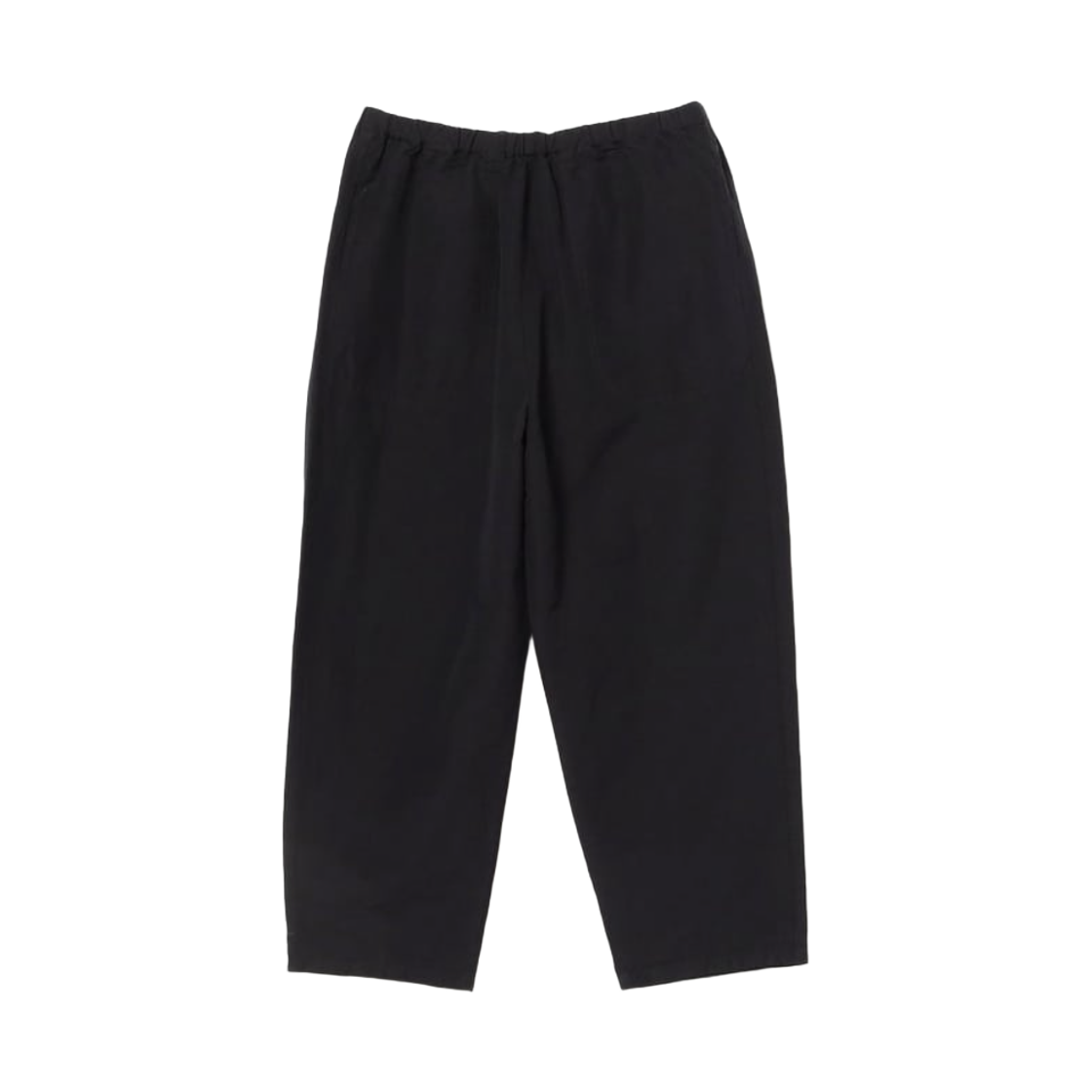 (W) 레이 빔즈 x 단톤 이지 팬츠 블랙((W) Ray Beams x Danton Beams Easy Pants Black) - 1