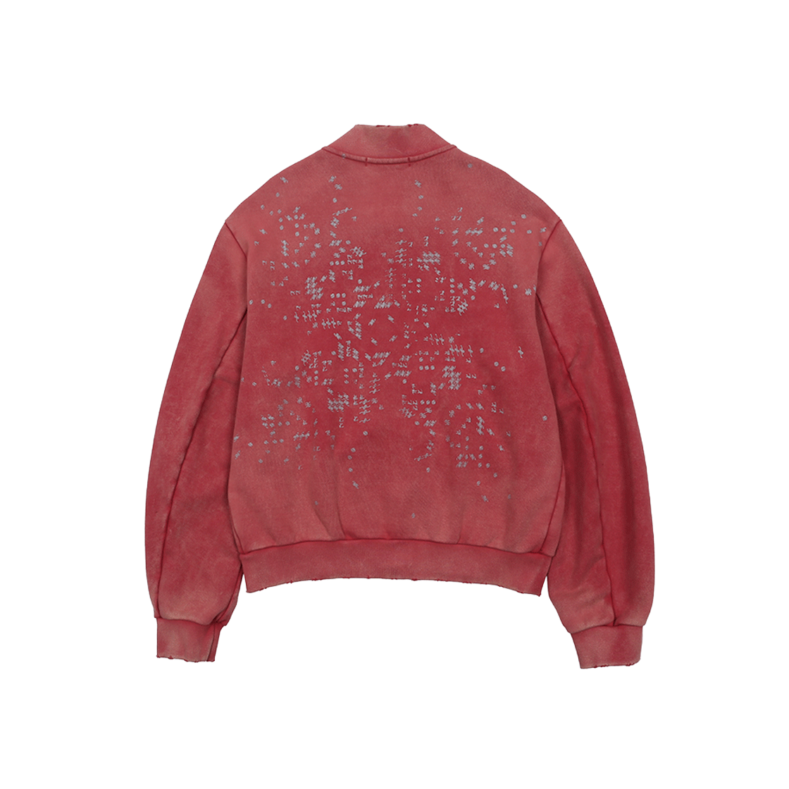 엔드릭스 헤비 페이디드 라이닝 스웻 자켓 빈티지 레드(EDLIX Heavy Faded Linings Sweat Jacket Vintage Red) - 2