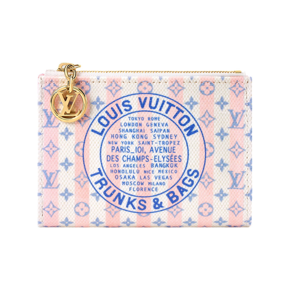 M29028 Louis Vuitton Lisa Wallet LV Stamp Blue