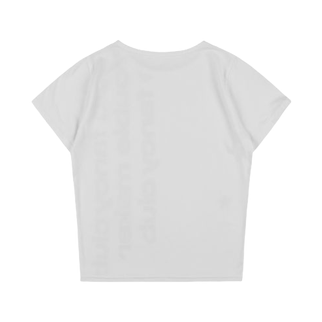 (W) 팬시 클럽 베이워치 크롭 티셔츠 화이트((W) Fancy Club Baywatch Crop T-Shirt White) - 2