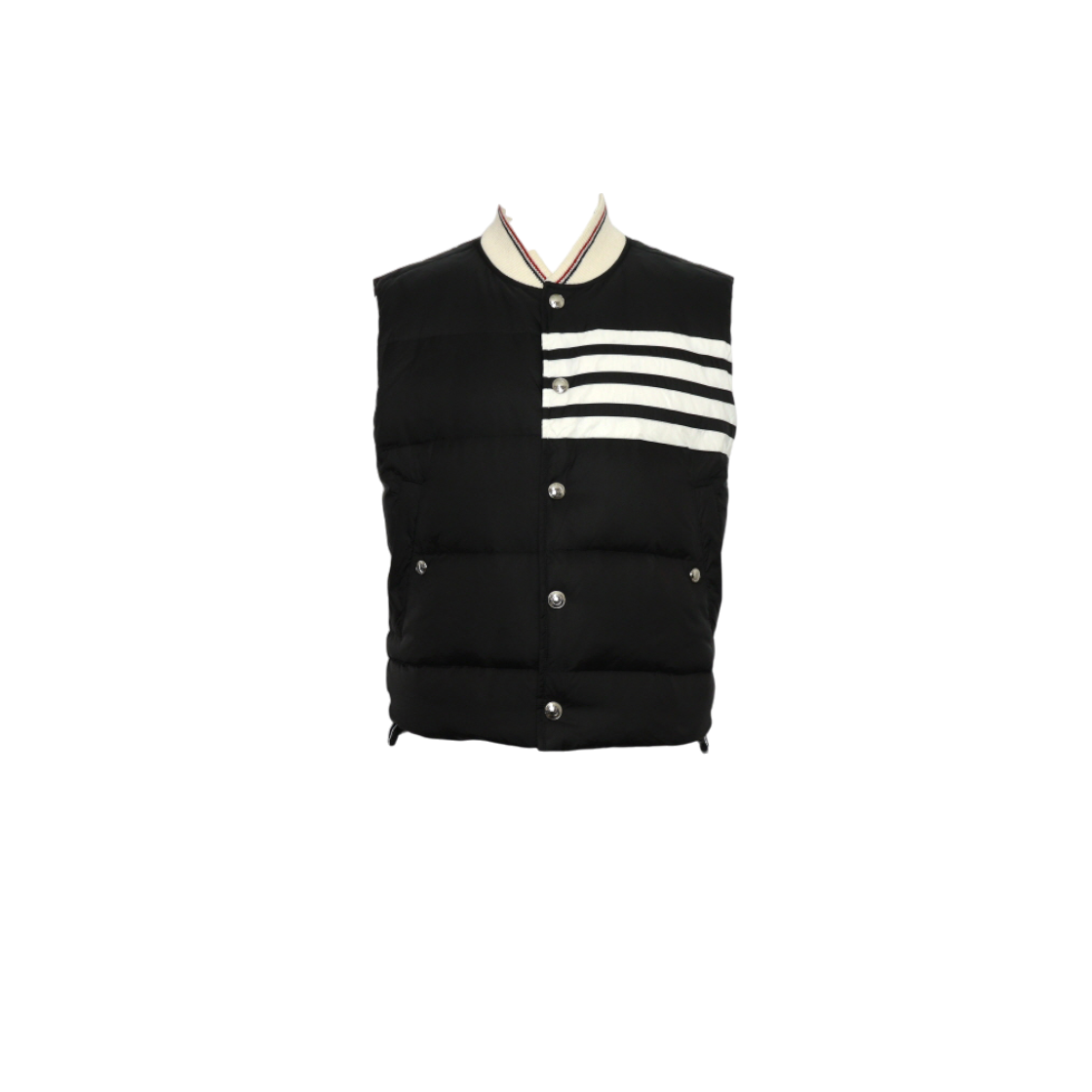 톰브라운 MVD017X 블랙 4바 매트피니쉬 남성 패딩 베스트 조끼aa63223(Thom Browne MVD017X Black Matte Finish Men Padded Vest)