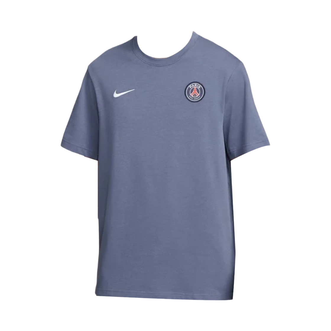 HJ6554-491 Nike Paris Saint-Germain Primary Dri-Fit Football Short Sleeve Top Diffused Blue White (HJ6554-491) (Non Marking Ver.)