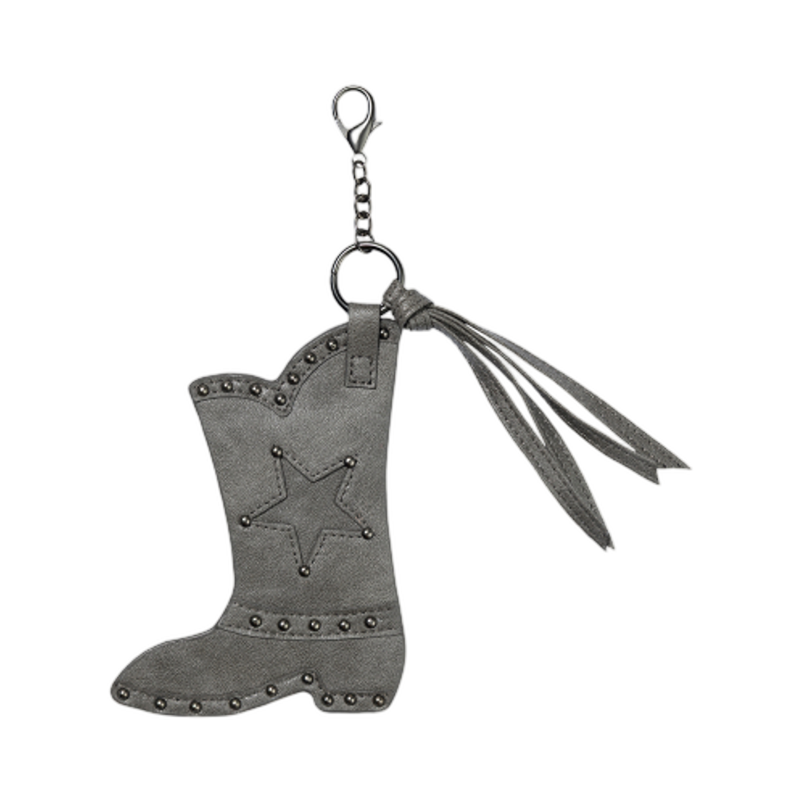 팬시 클럽 웨스턴 부츠 키링 그레이(Fancy Club Western Boots Keyring Gray) - 1