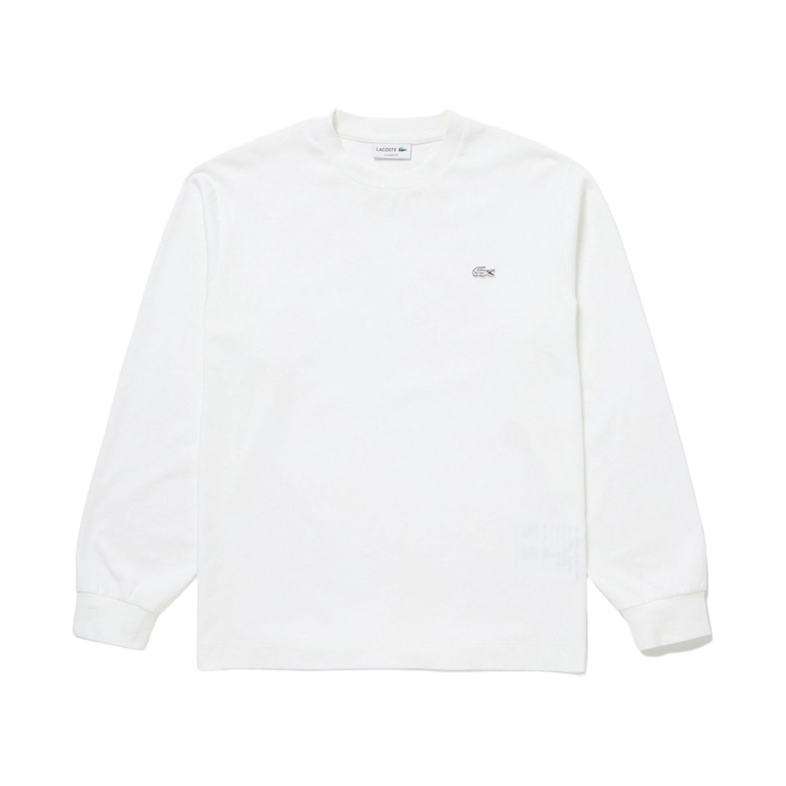 TH5583-99-001 Lacoste Basic Long Sleeve T-Shirt White