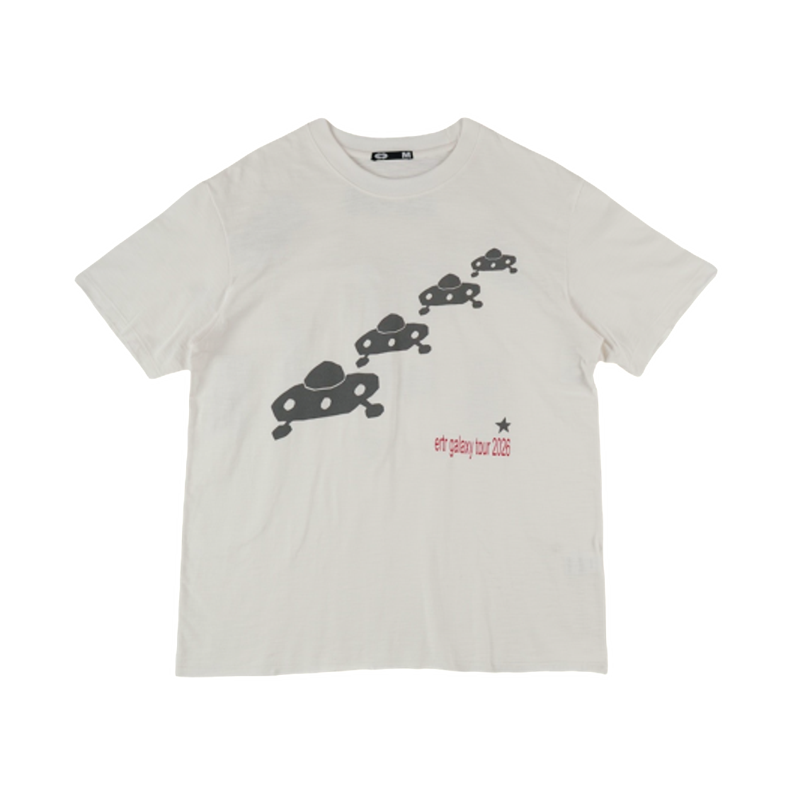 이알티알 갤럭시 투어 티셔츠 화이트(ERTR Galaxy Tour T-Shirt White)