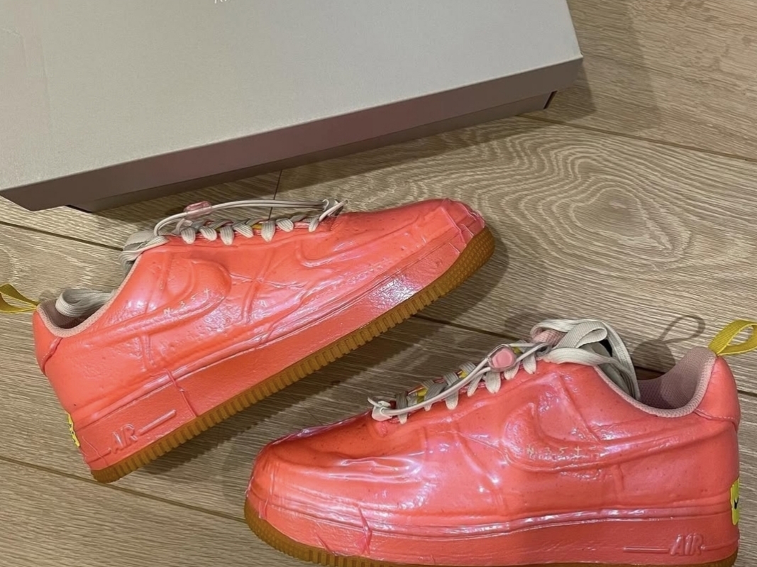 Nike Air Force 1 Experimental Racer Pink 착용 스타일
