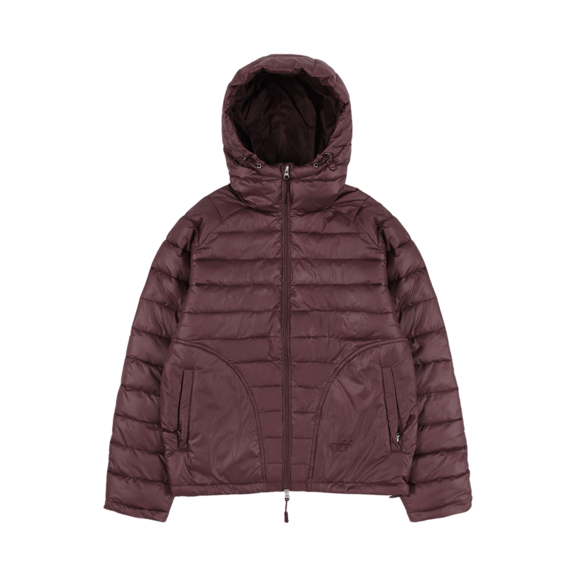(W) 팬시 클럽 라이트웨이트 스윙 퍼퍼 버건디((W) Fancy Club Lightweight swing Puffer Burgundy)