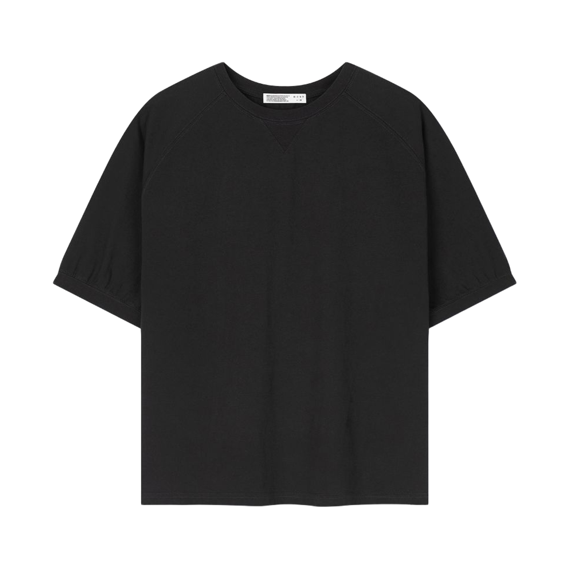 노운 래클런 크롭 티셔츠 차콜(noun Raglan Crop T-Shirts Charcoal)