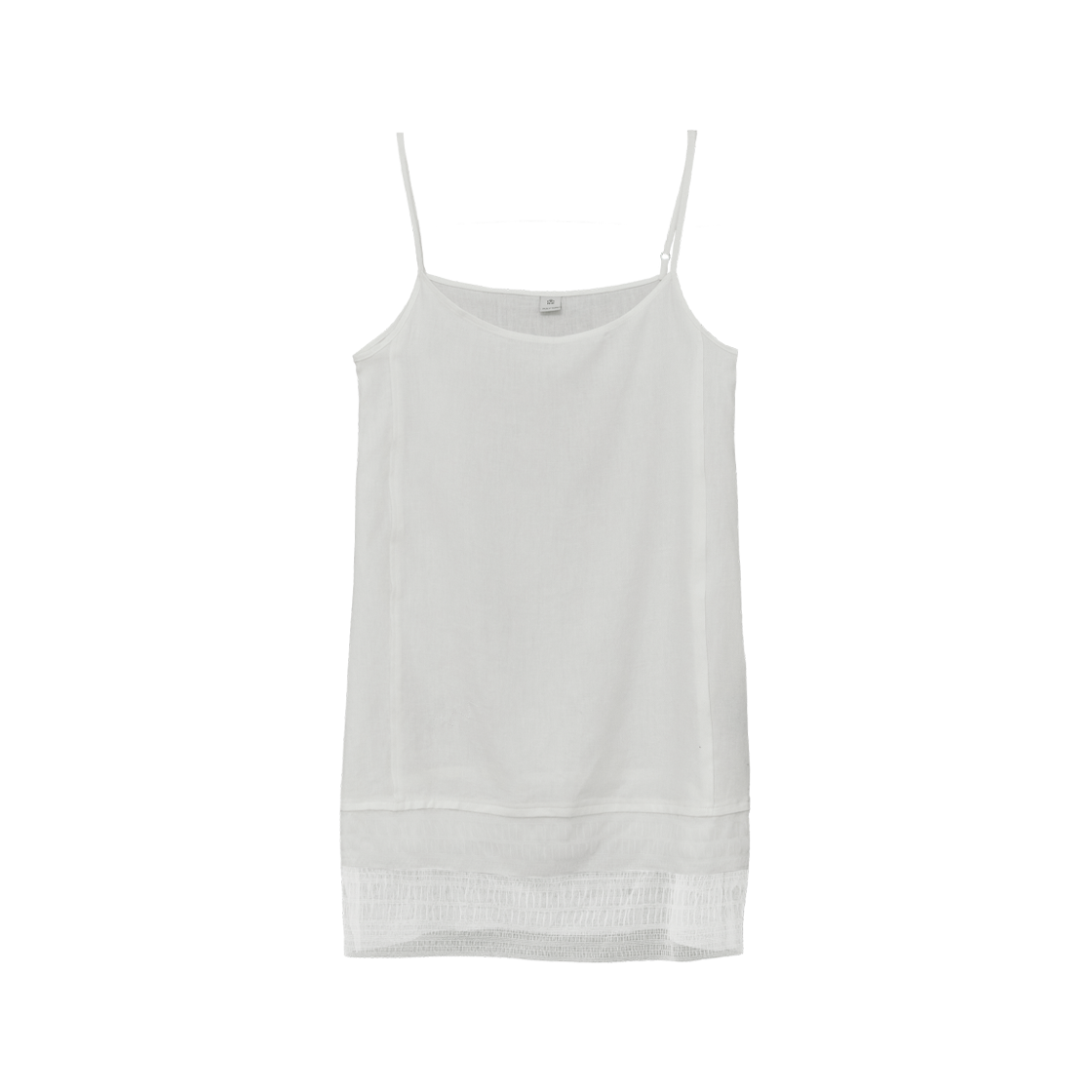 폴리테루 우먼 시어 레이어 드레스 아이보리(Polyteru Women Sheer Layer Dress Ivory)