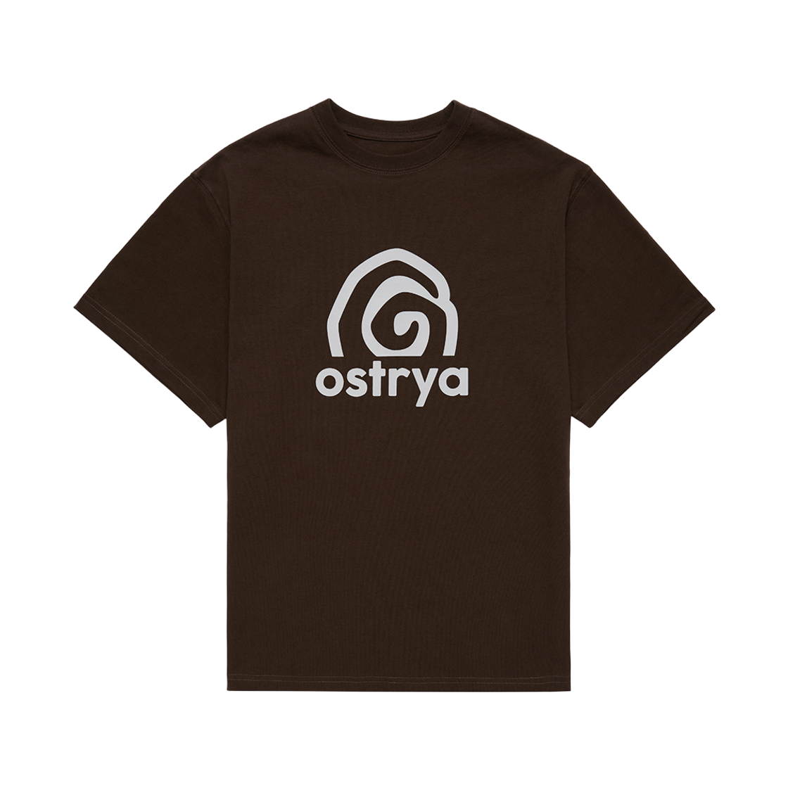 오스트리야 26SS 라이지 스월 티셔츠 엄버(OSTRYA 26SS Rising Swirl Tee Umber)