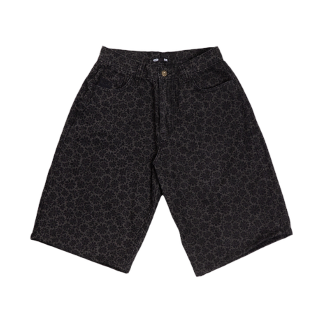 이알티알 플라워 데님 팬츠 블랙(ERTR Flower Denim Pants Black)