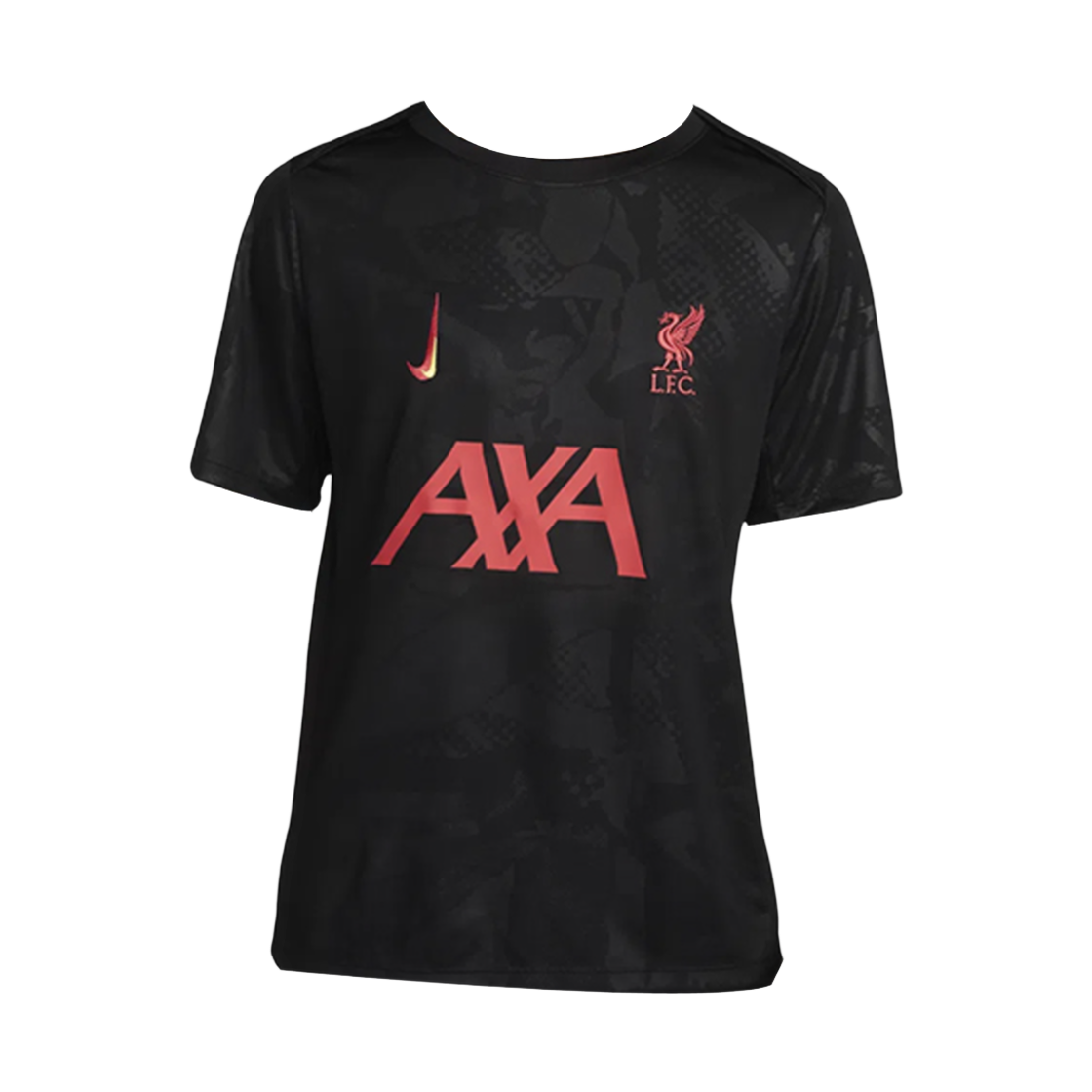 나이키 2024/25 리버풀 FC 3rd 프리매치 저지 블랙 (FQ2548-011) (논 마킹 버전)(Nike 2024/25 Liverpool FC Third Pre-Match Jersey Black (FQ2548-011) (Non Marking Ver.)) - 1