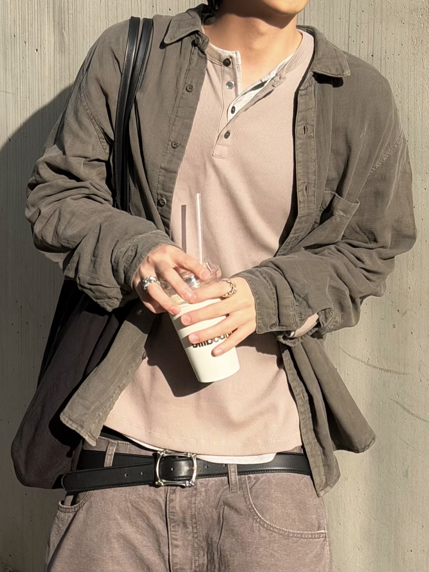 Xlim Ep.7 Synopsis 01 Bag Black, MJD Washed Ripstop Cargo Pants Sweet Potato 착용 스타일 - 5