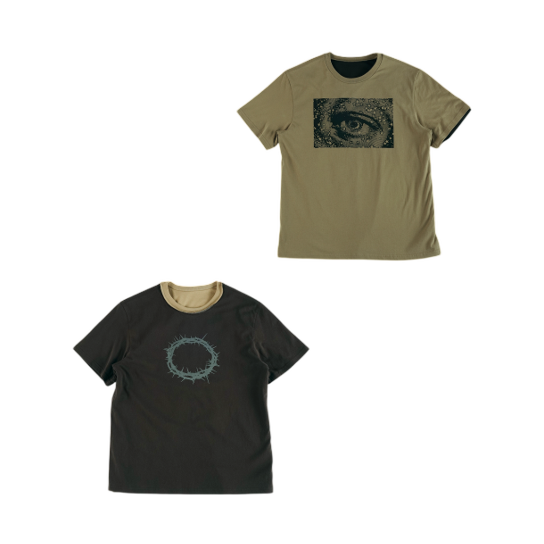 이알티알 리버시블 티셔츠 차콜(ERTR Reversible T-Shirt Charcoal) - 3